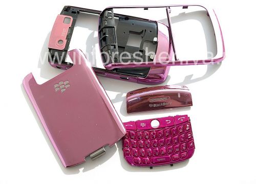 Photogallery for Color de la carcasa para BlackBerry Curve 8900, Cromo Rosa product