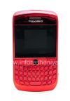 Photo 1 — Color de la carcasa para BlackBerry Curve 8900, Cromo Rojo