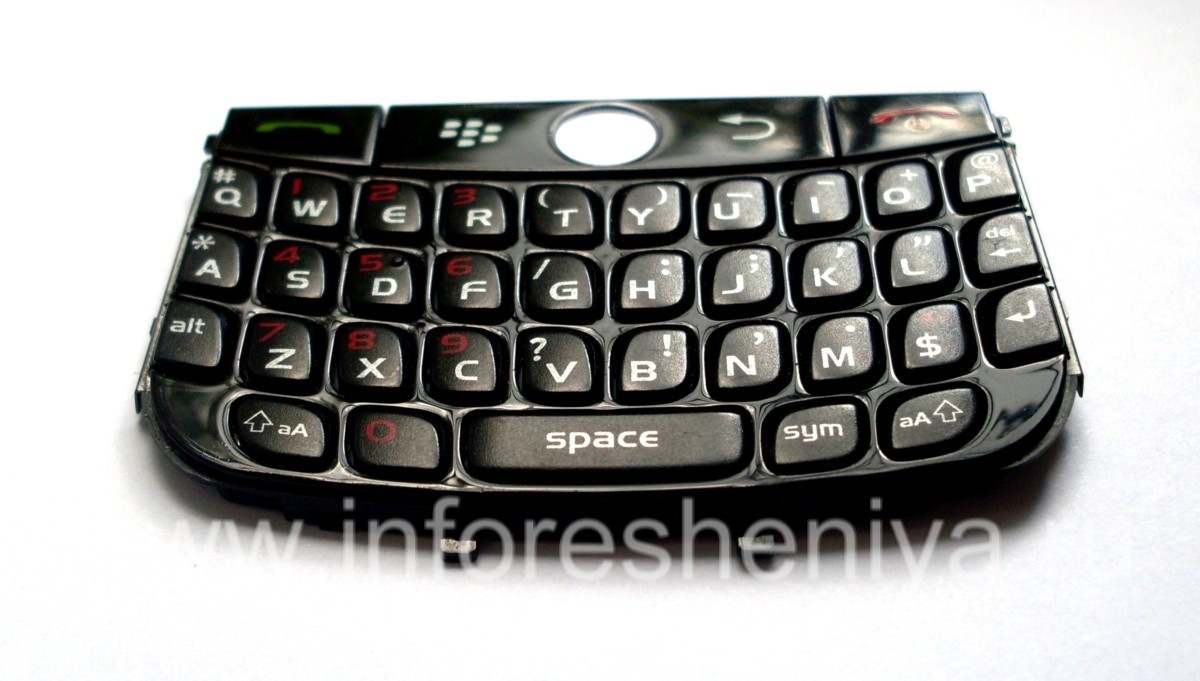 ... Photo 3 — The original English Keypad for BlackBerry Curve 8900, Черный  ...
