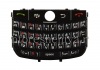 Photo 1 — Keyboard Rusia BlackBerry 8900 Curve (ukiran), hitam