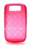 Photo 1 — Silicone Case igcwele iphethini "Izindandatho" for BlackBerry 8900 Ijika, pink