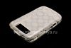 Photo 5 — Silicone Case packed with pattern "Rings" for BlackBerry Curve 8900, White