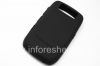 Фотография 3 — Оригинальный силиконовый чехол для BlackBerry 8900 Curve, Черный (Black)