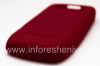 Фотография 4 — Оригинальный силиконовый чехол для BlackBerry 8900 Curve, Темно-красный (Dark Red)
