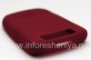 Photo 6 — Etui en silicone d'origine pour BlackBerry Curve 8900, Rouge foncé (Dark Red)