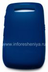 Photo 1 — BlackBerry 8900 কার্ভ জন্য মূল সিলিকন কেস, ডার্ক ব্লু (গাঢ় নীল)
