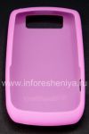 Photo 2 — Asli Silicone Case untuk BlackBerry 8900 Curve, Merah muda (pink)