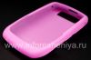 Photo 6 — Asli Silicone Case untuk BlackBerry 8900 Curve, Merah muda (pink)