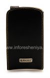 Фотография 1 — Фирменный кожаный чехол Krusell Orbit Flex Multidapt Leather Case для BlackBerry 8900 Curve, Черный