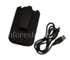 Photo 5 — Cover-battery nge isiqeshana for BlackBerry 9000 Bold, Black matte