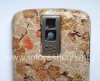 Photo 4 — الغطاء الخلفي الحصري BlackBerry 9000 Bold, "الزهور على فرع"، بيج / براون