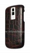 Photo 3 — penutup belakang eksklusif BlackBerry 9000 Bold, "Buaya", Brown