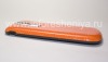 Photo 6 — Exklusive hintere Abdeckung BlackBerry 9000 Bold, "Krokodil", orange