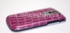 Photo 5 — Exclusive back cover for BlackBerry 9000 Bold, "Crocodile", Burgundy