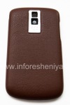 Photo 1 — couvercle arrière exclusif BlackBerry 9000 Bold, "Skin", Brown