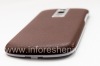 Photo 4 — couvercle arrière exclusif BlackBerry 9000 Bold, "Skin", Brown