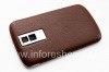Photo 8 — couvercle arrière exclusif BlackBerry 9000 Bold, "Skin", Brown