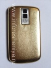 Photo 1 — الغطاء الخلفي الحصري BlackBerry 9000 Bold, "الجلد"، ذهبي