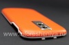 Photo 5 — cubierta trasera exclusiva BlackBerry 9000 Bold, "Skin", Naranja