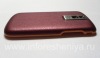 Photo 2 — Exclusive back cover for BlackBerry 9000 Bold, "Skin", Burgundy