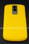Photo 1 — Amanani ikhava ezingemuva BlackBerry 9000 Bold, "Isikhumba", Yellow