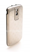 Photo 4 — Exclusive back cover for BlackBerry 9000 Bold, Metal "brand" Silver LV