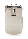 Photo 1 — Exclusive back cover for BlackBerry 9000 Bold, Metal "Relief", Silver