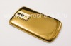 Photo 1 — cubierta trasera exclusiva BlackBerry 9000 Bold, Plástico, brillante oro