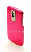 Photo 3 — cubierta trasera exclusiva BlackBerry 9000 Bold, Plástico, de color rosa brillante