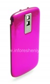 Photo 4 — cubierta trasera exclusiva BlackBerry 9000 Bold, Plástico, Púrpura brillante