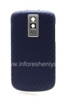 Photo 1 — Exclusive back cover for BlackBerry 9000 Bold, "Carbon", Blue