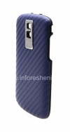Photo 4 — cubierta trasera exclusiva BlackBerry 9000 Bold, "Carbono", Azul
