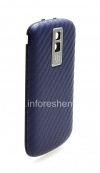 Фотография 5 — Эксклюзивная задняя крышка для BlackBerry 9000 Bold, "Карбон", Синий