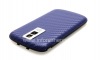 Photo 6 — Exclusive back cover for BlackBerry 9000 Bold, "Carbon", Blue