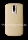 Photo 1 — couvercle arrière exclusif BlackBerry 9000 Bold, "Carbone", Crème