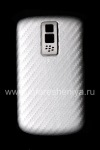 Photo 1 — couvercle arrière exclusif BlackBerry 9000 Bold, "Carbone", Argent