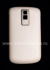 Photo 1 — Original ikhava yangemuva for BlackBerry 9000 Bold, White / Pearl White