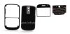 Фотография 3 — Цветной корпус для BlackBerry 9000 Bold, Черный  Матовый, крышка "Кожа"
