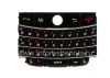Фотография 11 — Цветной корпус для BlackBerry 9000 Bold, Черный  Матовый, крышка "Кожа"