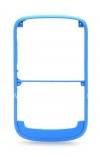 Фотография 6 — Цветной корпус для BlackBerry 9000 Bold, Голубой Матовый, крышка "Кожа"