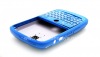 Фотография 14 — Цветной корпус для BlackBerry 9000 Bold, Голубой Матовый, крышка "Кожа"