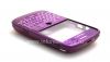 Фотография 15 — Цветной корпус для BlackBerry 9000 Bold, Фиолетовый Перламутровый, крышка "Кожа"