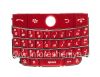 Фотография 9 — Цветной корпус для BlackBerry 9000 Bold, Красный Матовый, крышка "Кожа"