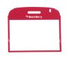 Фотография 11 — Цветной корпус для BlackBerry 9000 Bold, Красный Матовый, крышка "Кожа"
