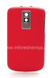 Фотография 13 — Цветной корпус для BlackBerry 9000 Bold, Красный Матовый, крышка "Кожа"