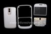 Фотография 3 — Цветной корпус для BlackBerry 9000 Bold, Белый Перламутровый, крышка Пластиковая