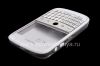 Фотография 16 — Цветной корпус для BlackBerry 9000 Bold, Белый Перламутровый, крышка Пластиковая