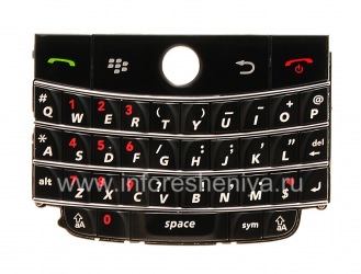 Оригинальная английская клавиатура для BlackBerry 9000 Bold, Черный