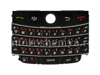 俄语键盘BlackBerry 9000 Bold（雕刻）