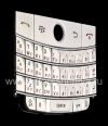 Photo 3 — Pearl White clavier russe BlackBerry 9000 Bold, White (blanc perle)